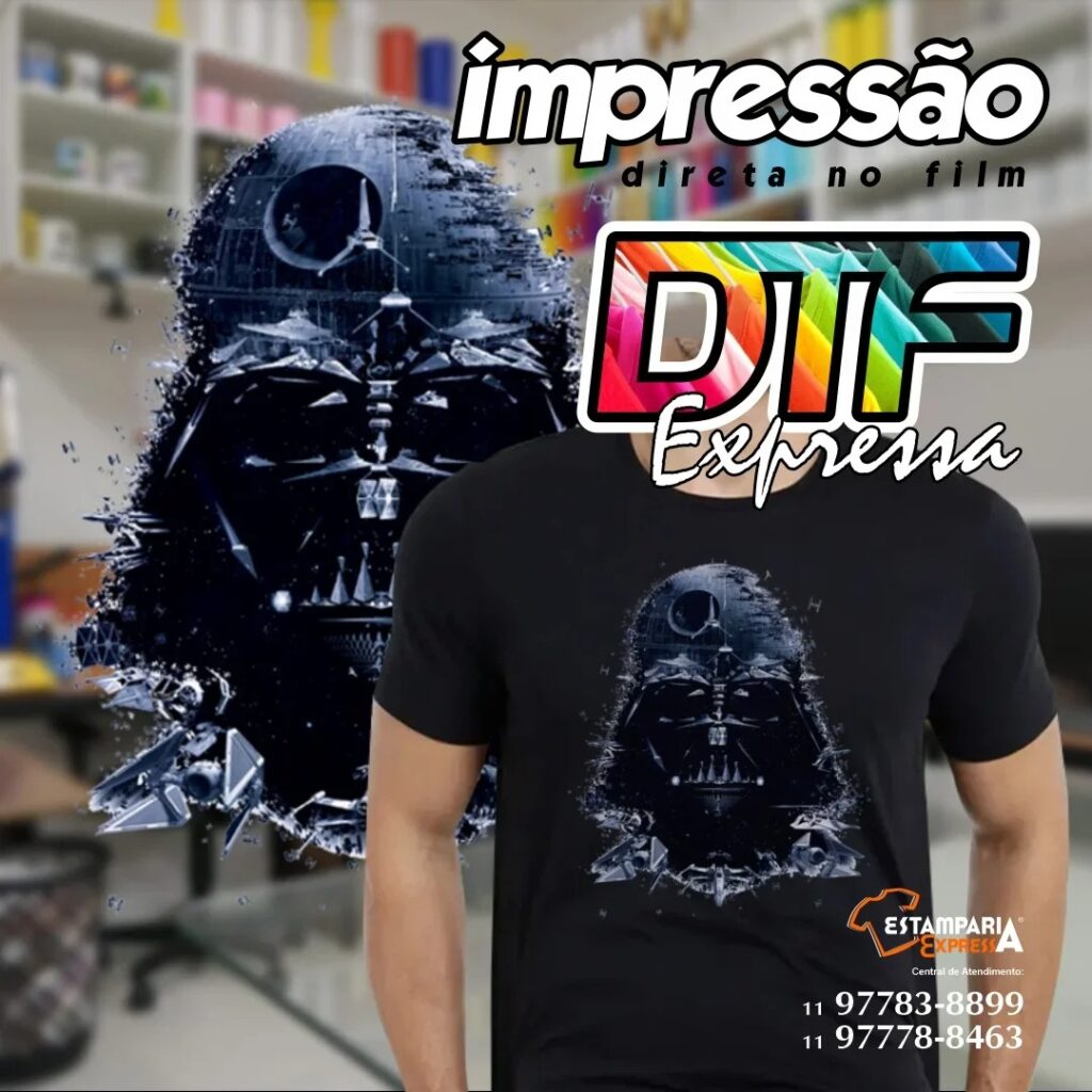 Serviço de Impressão DTF (Direct to Film) - Estamparia Expressa
