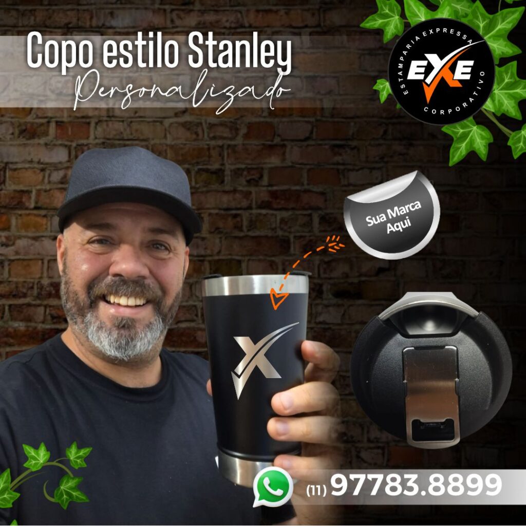 Copo Estilo Stanley Personalidado