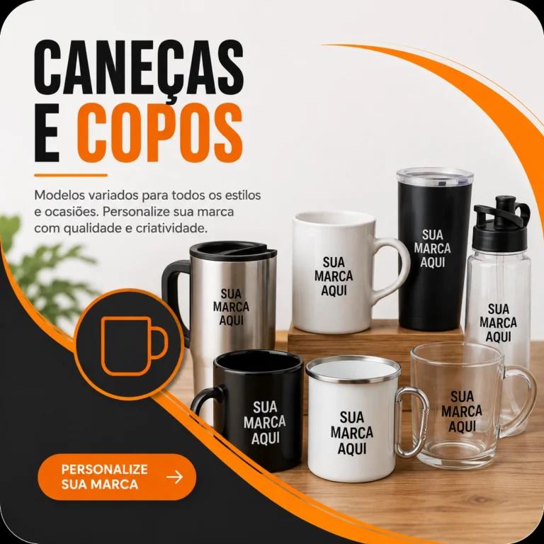 canecas e copos